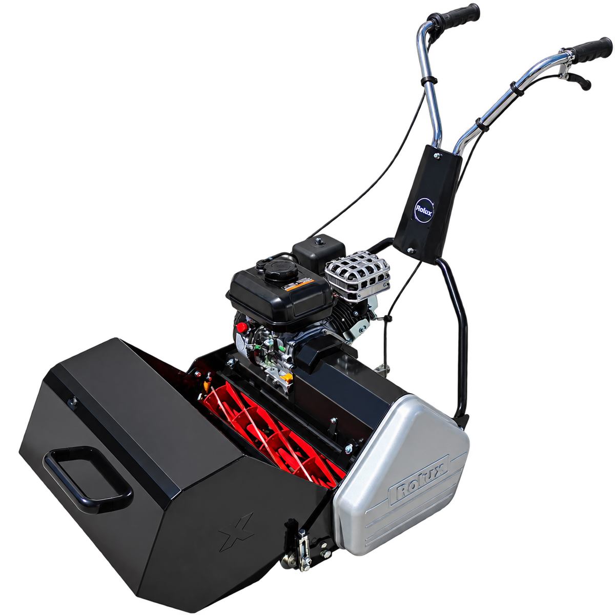 Rolux S17 17" 9-Blade Petrol Cylinder Mower