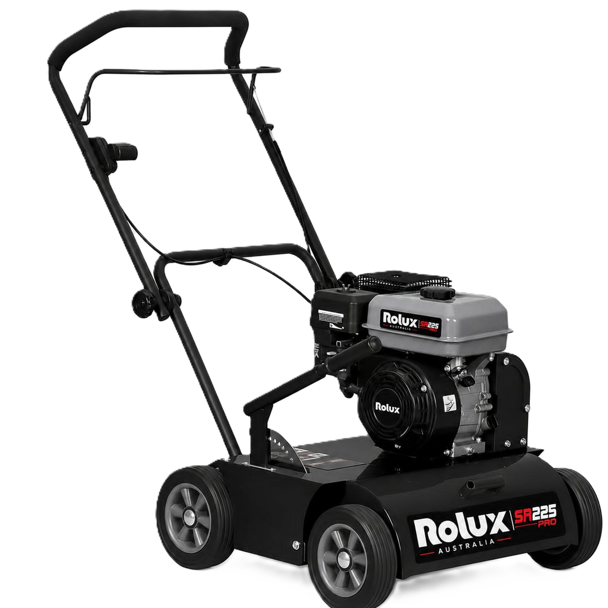 Rolux SR225 commercial lawn scarifier