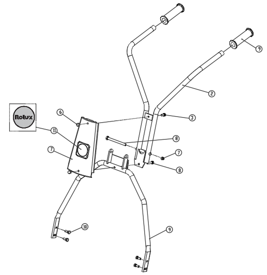 Complete Handle Assembly