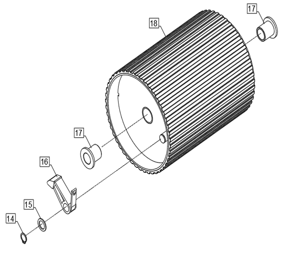 Rear Roller Assembly