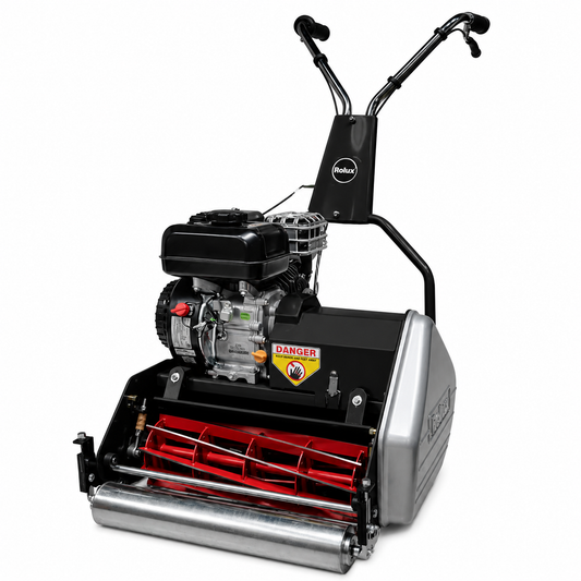 Rolux S17 17 inch petrol cylinder mower