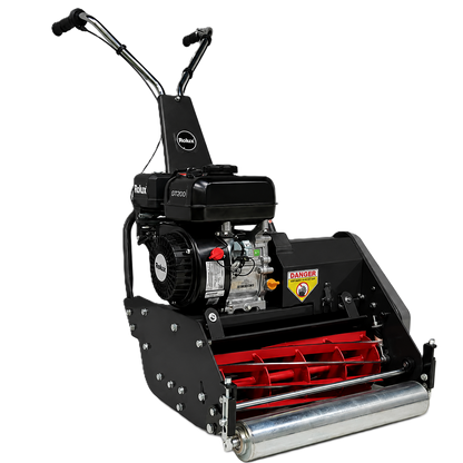 Rolux S17 17 inch cylinder mower front view