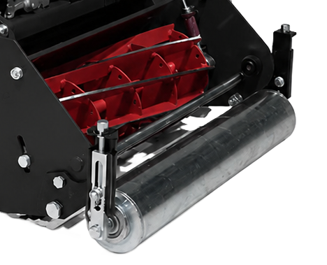 Rolux S17 cylinder mower height of cut adjustment